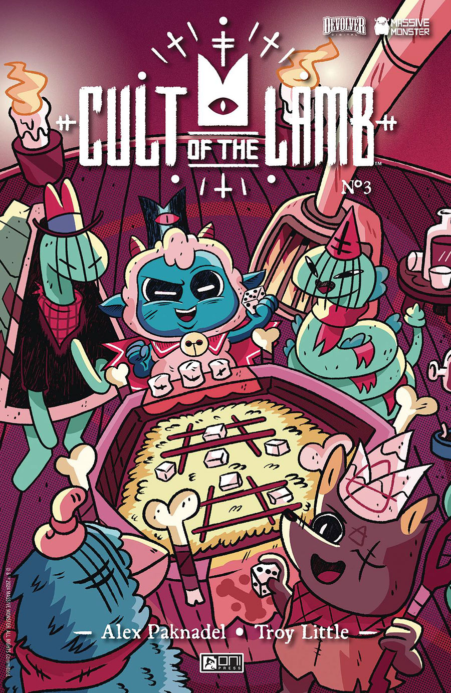 Cult Of The Lamb #3 Cover C Variant Marc Ellerby Cover