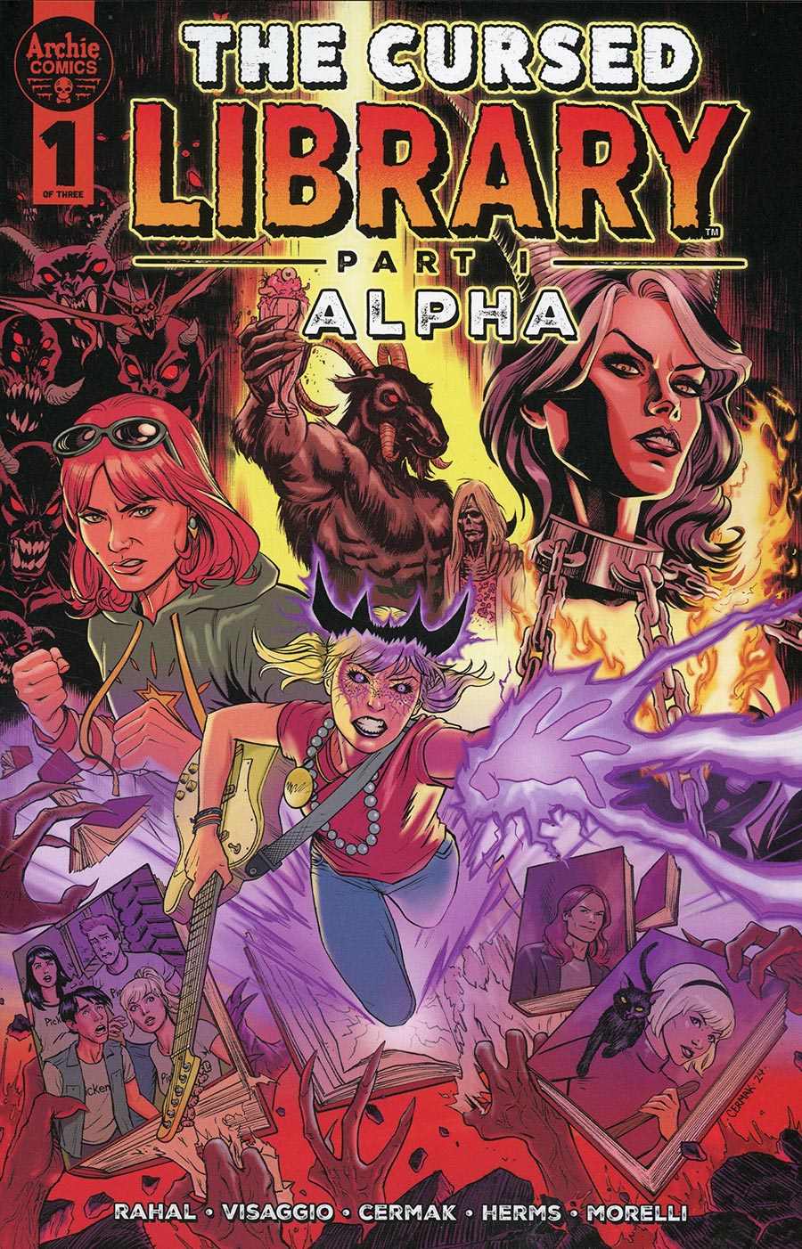 Cursed Library #1 Alpha Cover A Regular Craig Cermak Cover