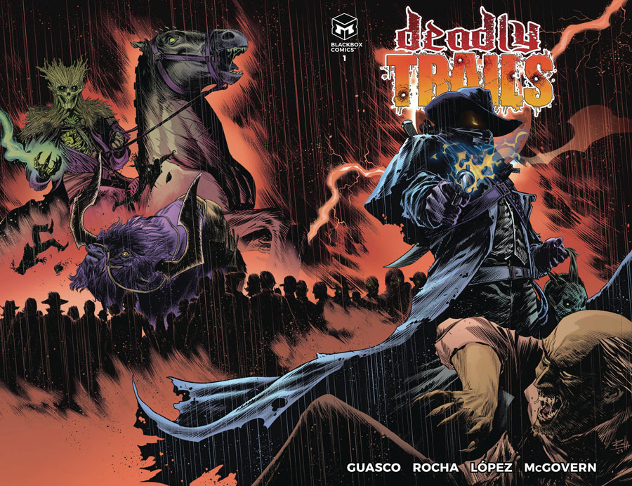 Deadly Trails #1 Cover A Regular Rodrigo Rocha Wraparound Cover