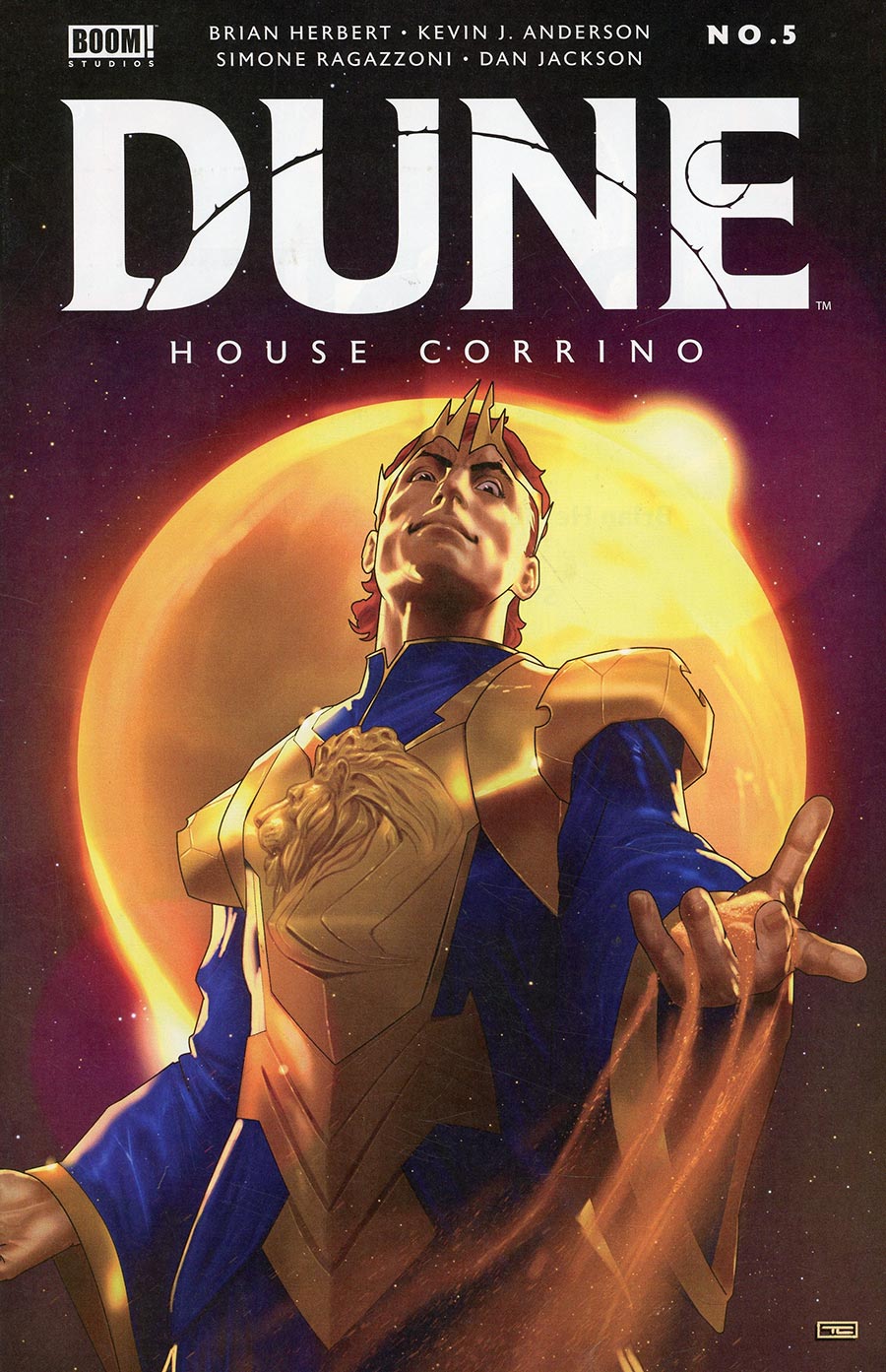 Dune House Corrino #5 Cover E Variant Taurin Clarke Reveal Cover