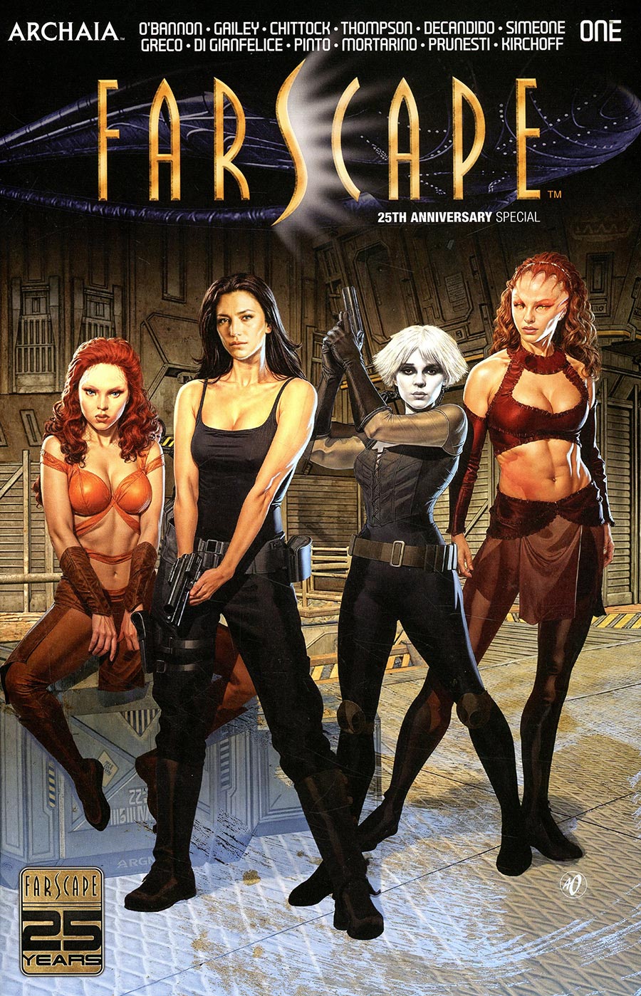 Farscape 25th Anniversary Special #1 (One Shot) Cover B Variant Ariel Olivetti Cover