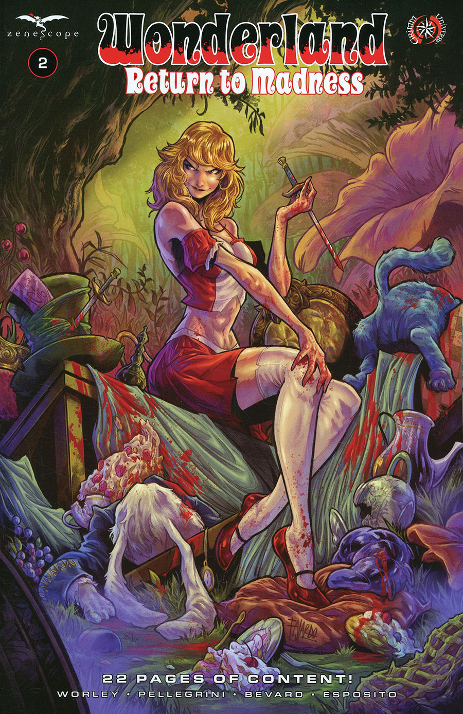 Grimm Fairy Tales Presents Wonderland Return To Madness #2 Cover A Guillermo Fajardo