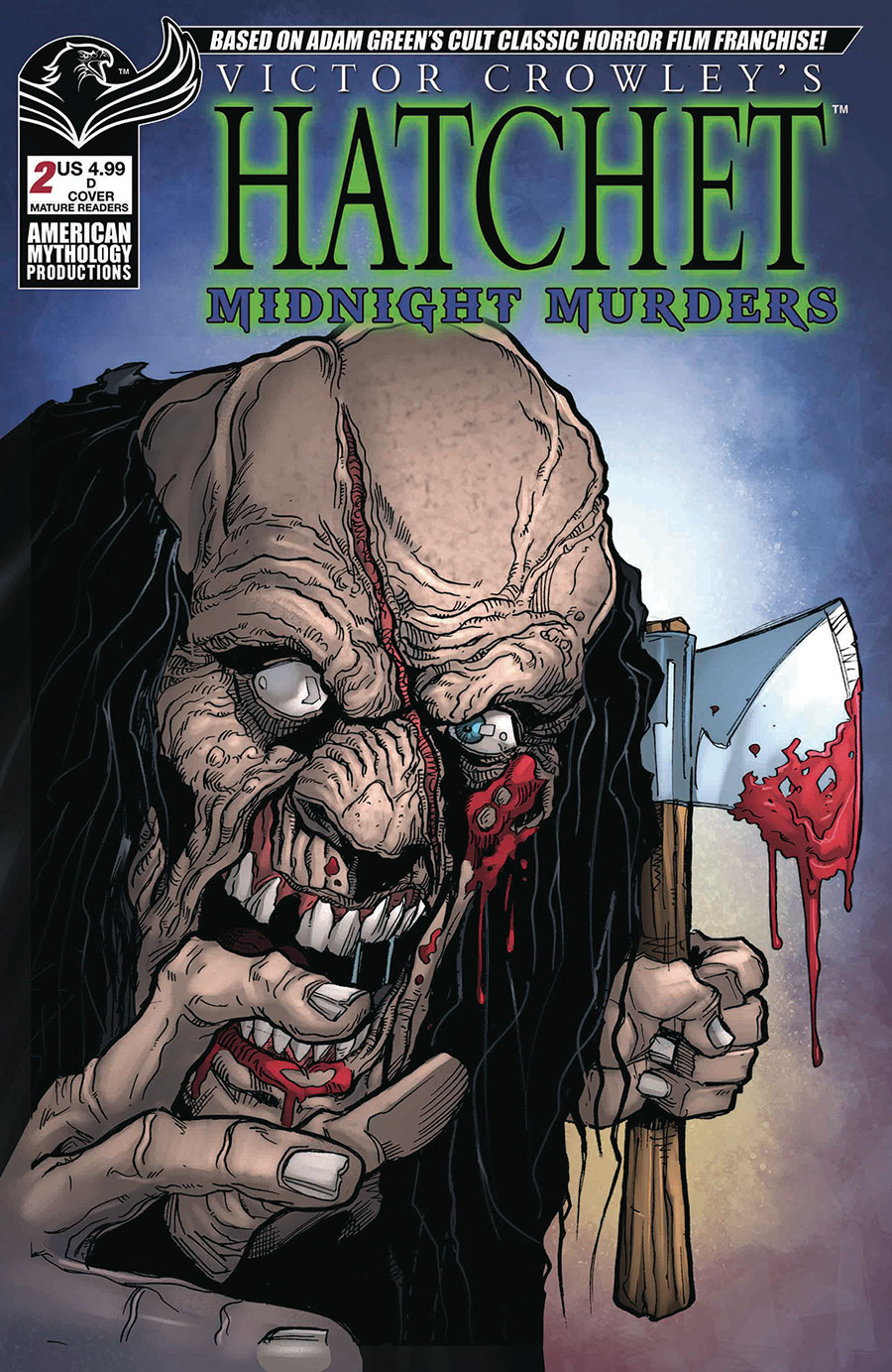 Victor Crowleys Hatchet Midnight Murders #2 Cover D Variant Puis Calzada Cover