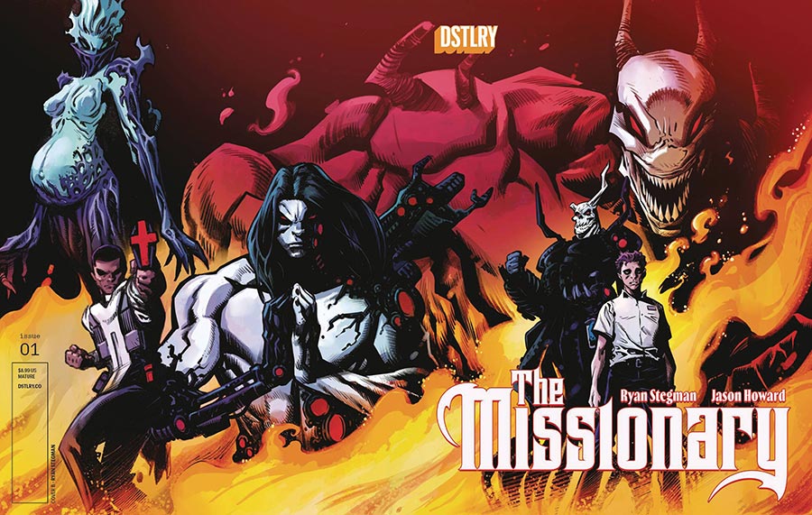 Missionary #1 Cover B Variant Ryan Stegman Wraparound Cover