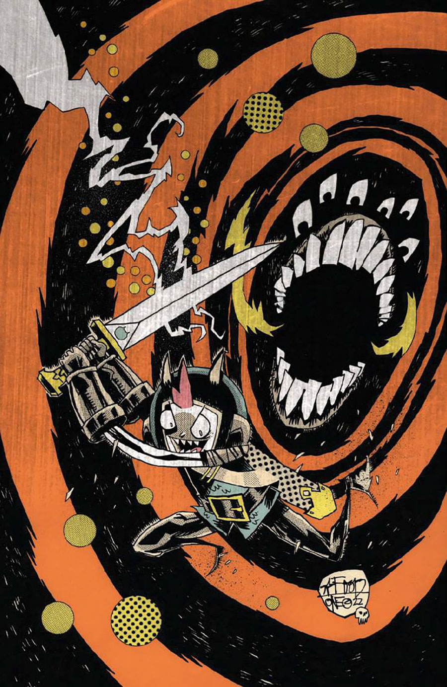 Quested #1 Cover Z-E Limited Edition Jim Mahfood Launch Metal Variant Cover