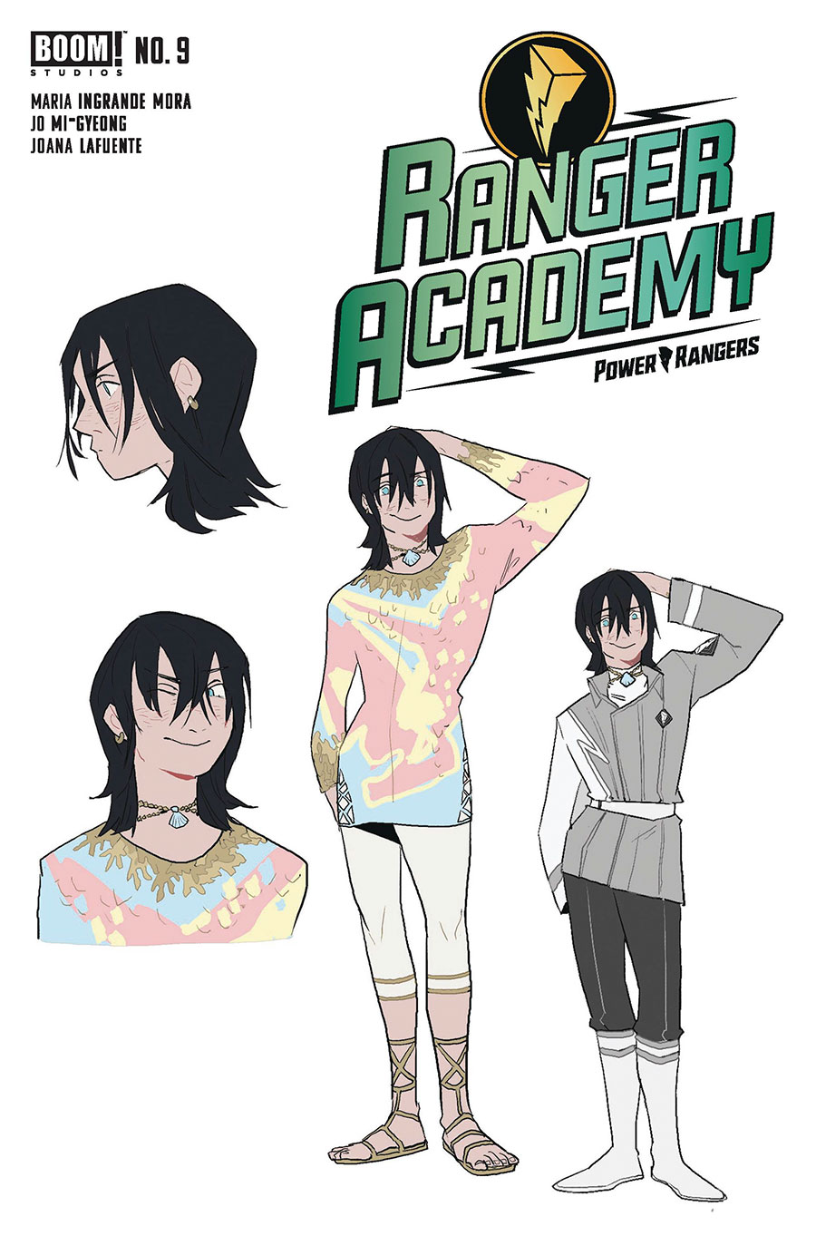 Ranger Academy #9 Cover B Variant Jo Mi-Gyeong Character Design Cover