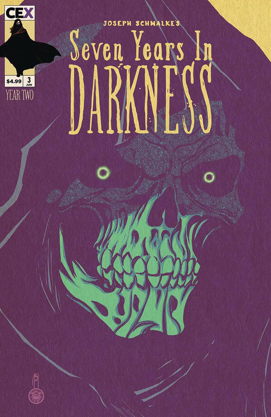 Seven Years In Darkness Year Two #3 Cover B Variant Joseph Schmalke Cover