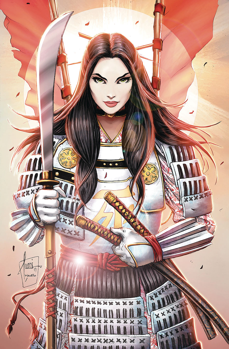 Shi Return Of The Warrior #1 Cover C Variant Billy Tucci Pearl Special Edition