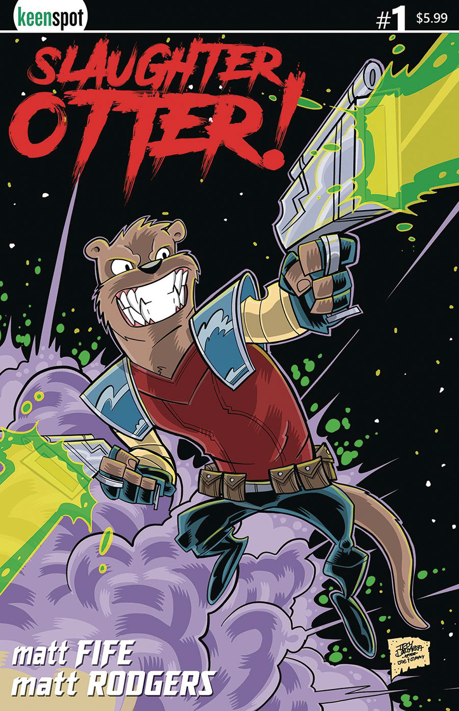 Slaughter Otter #1 Cover B Variant Troy Dongarra Cover