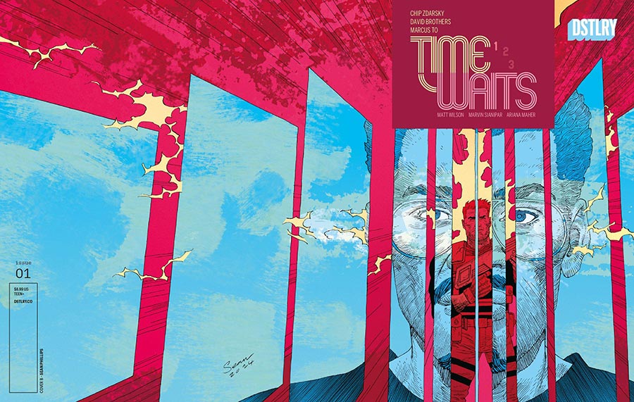 Time Waits #1 Cover B Variant Sean Phillips Wraparound Cover