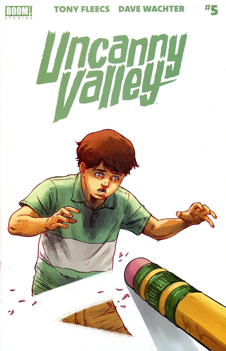 Uncanny Valley #5 Cover A Regular Dave Wachter Cover