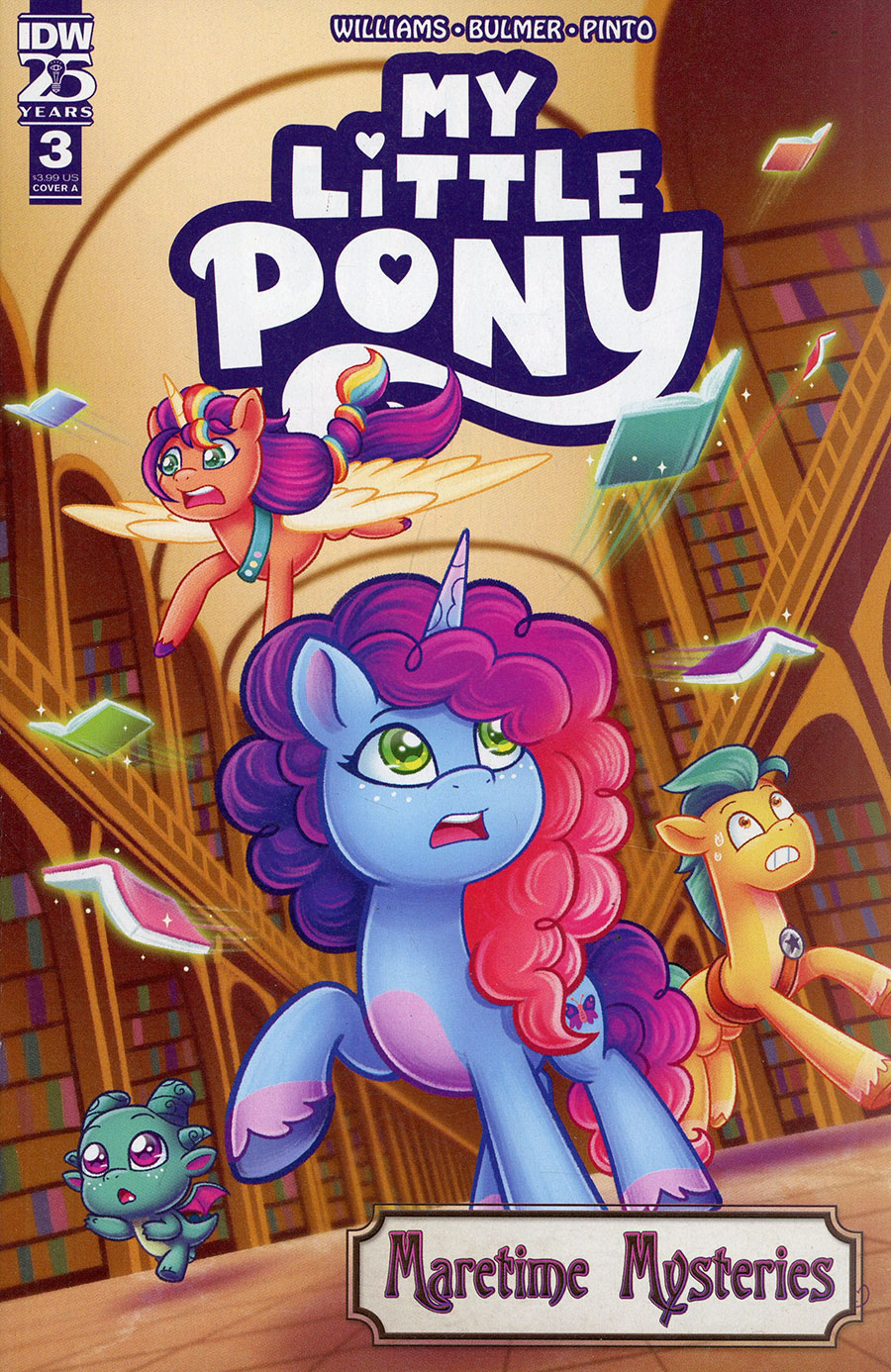 My Little Pony Maretime Mysteries #3 Cover A Regular Abigail Starling Cover