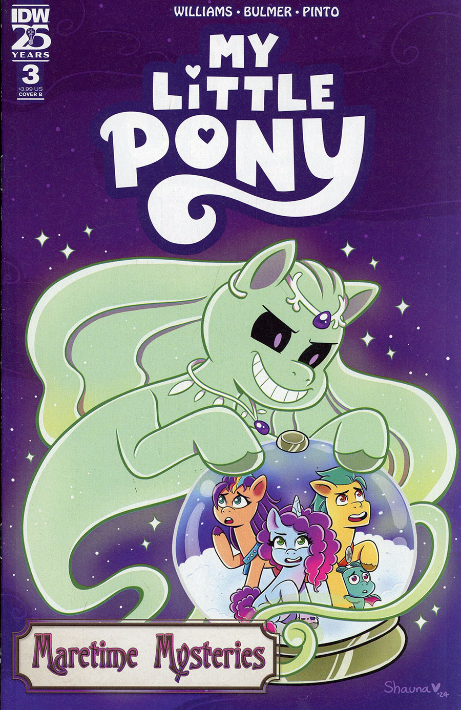 My Little Pony Maretime Mysteries #3 Cover B Variant Shauna Grant Cover