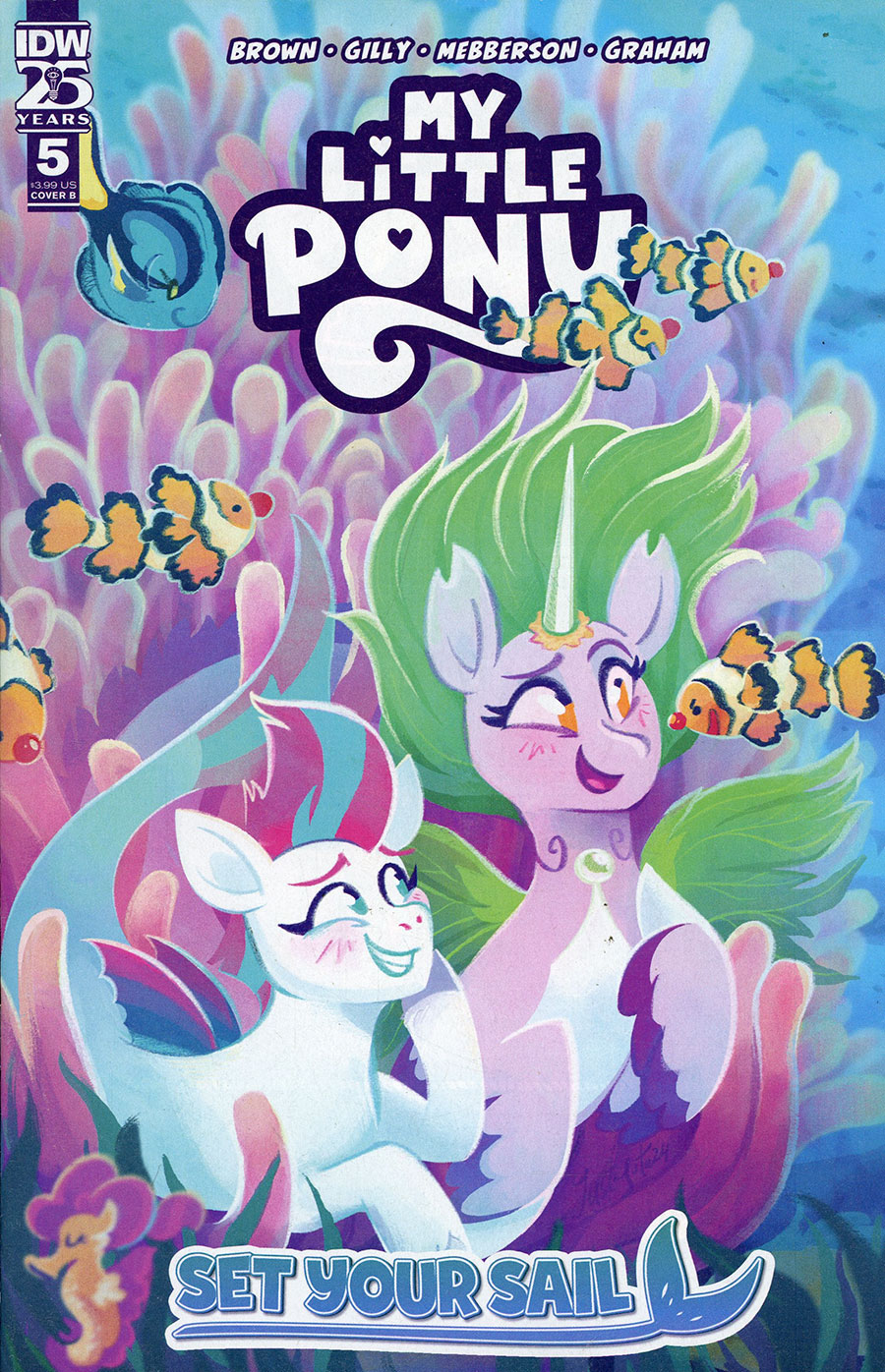 My Little Pony Set Your Sail #5 Cover B Variant JustaSuta Cover