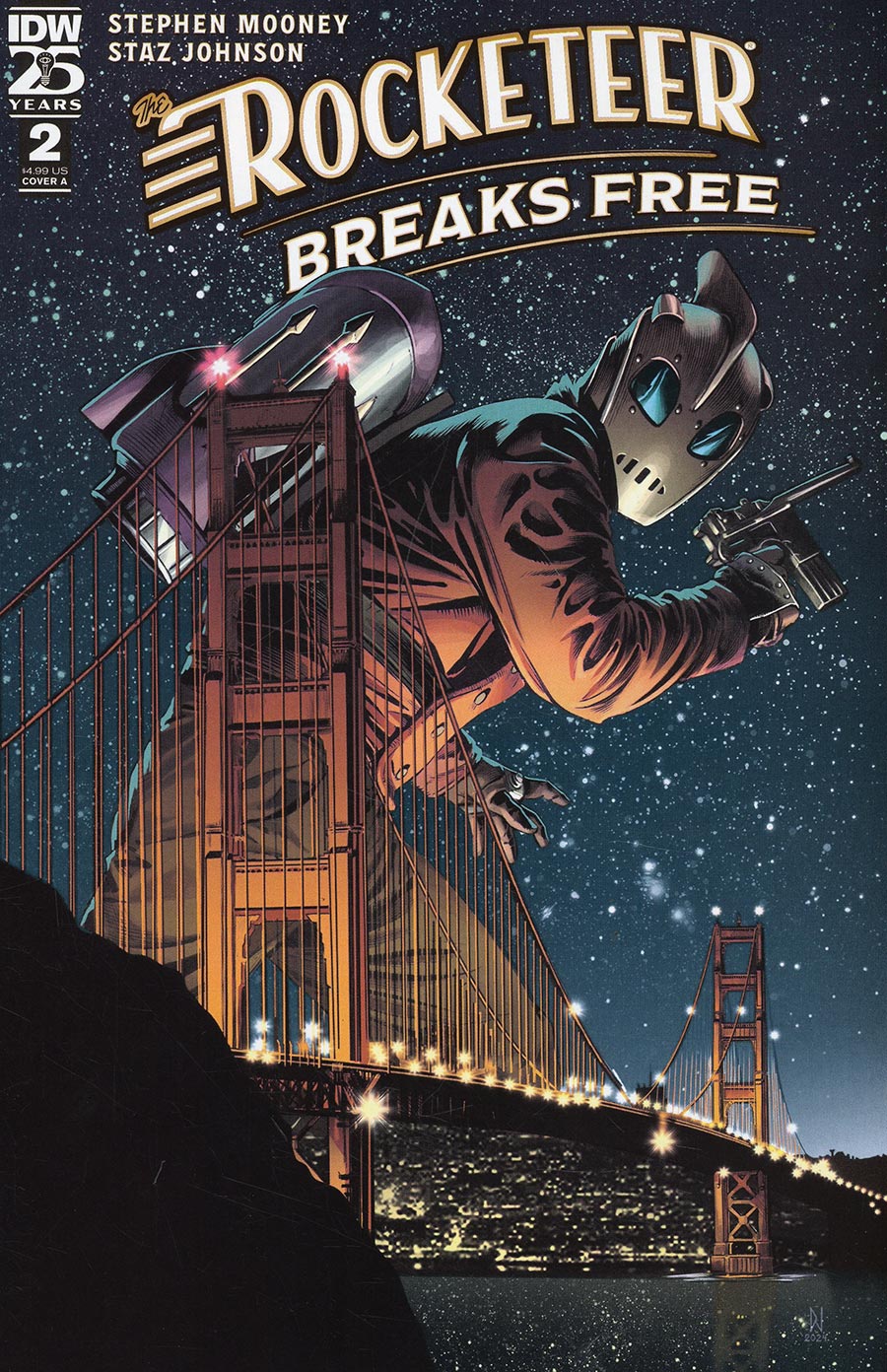 Rocketeer Breaks Free #2 Cover A Regular Doug Wheatley Cover