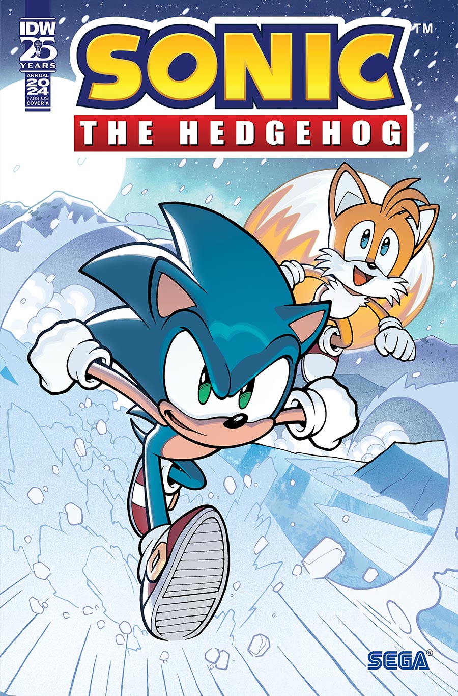 Sonic The Hedgehog Vol 3 Annual 2024 #1 (One Shot) Cover A Regular Jack Lawrence Cover