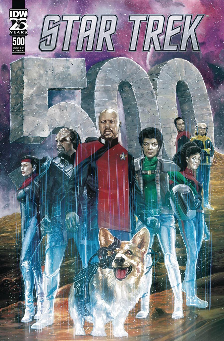 Star Trek #500 (One Shot) Cover C Variant JK Woodward Cover