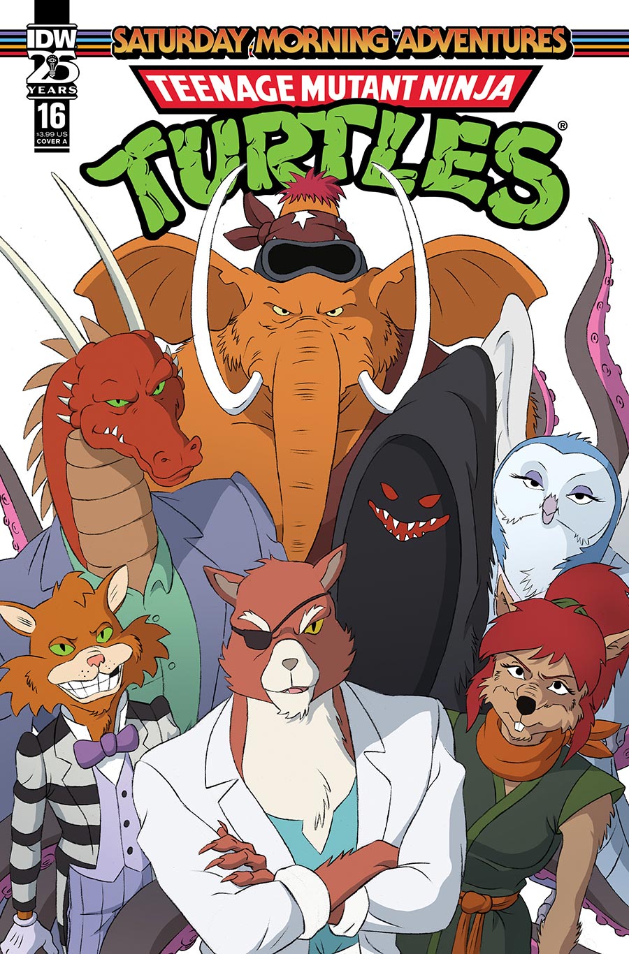 Teenage Mutant Ninja Turtles Saturday Morning Adventures Continued #16 Cover A Regular Dan Schoening Cover