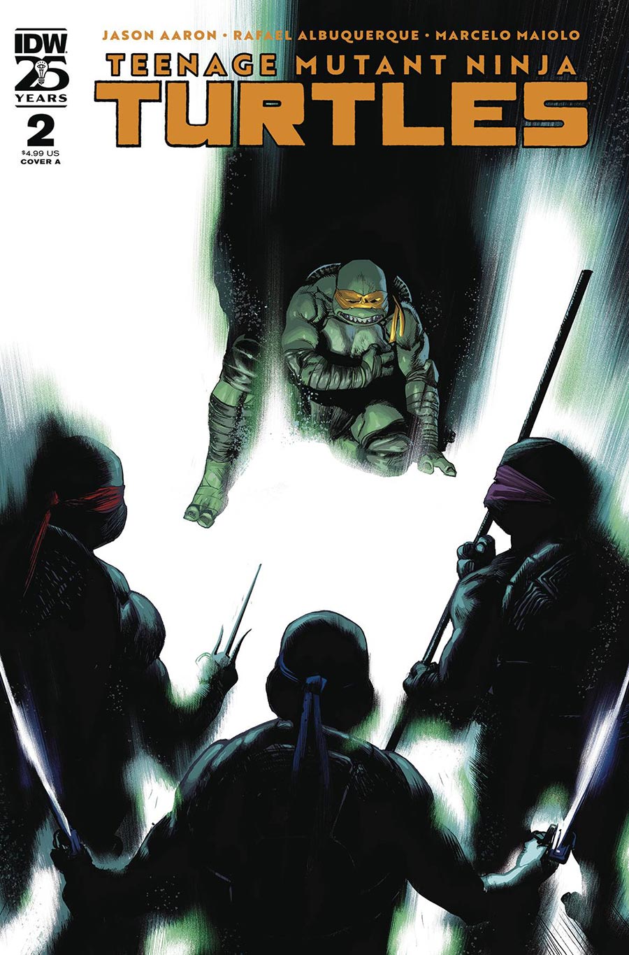 Teenage Mutant Ninja Turtles Vol 6 #2 Cover A Regular Rafael Albuquerque Cover