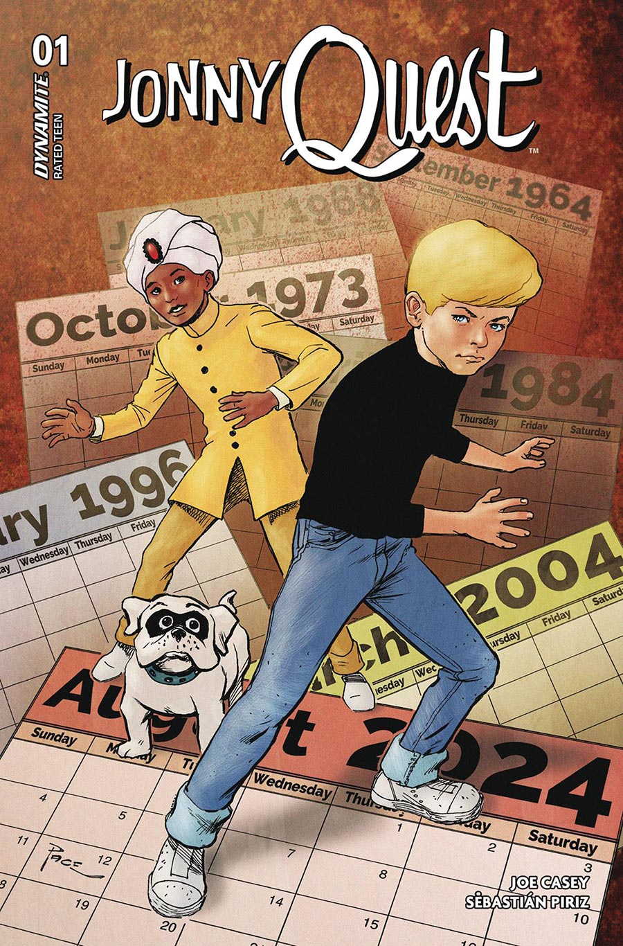 Jonny Quest Vol 2 #1 Cover E Variant Richard Pace Cover