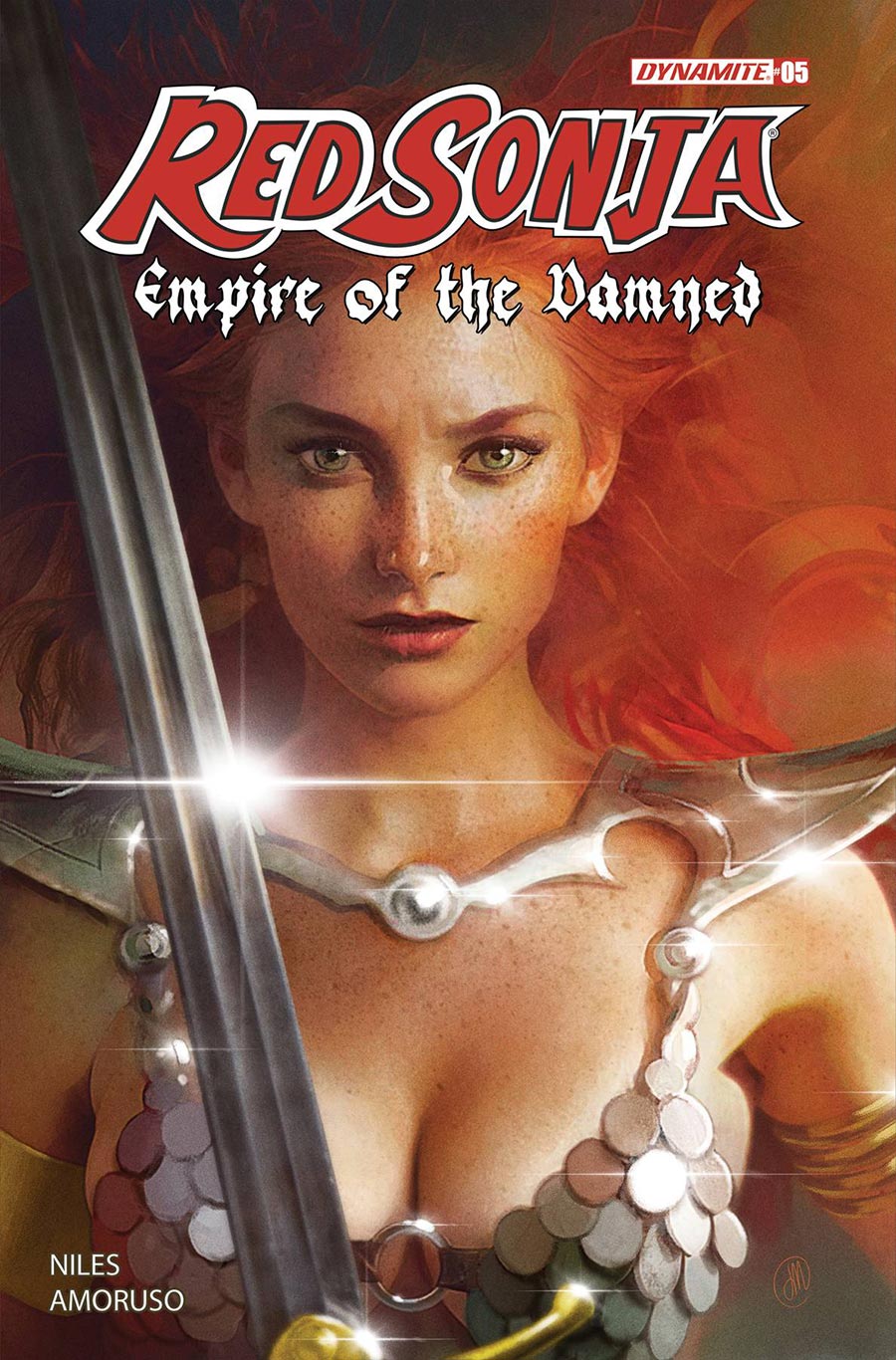 Red Sonja Empire Of The Damned #5 Cover A Regular Joshua Middleton Cover