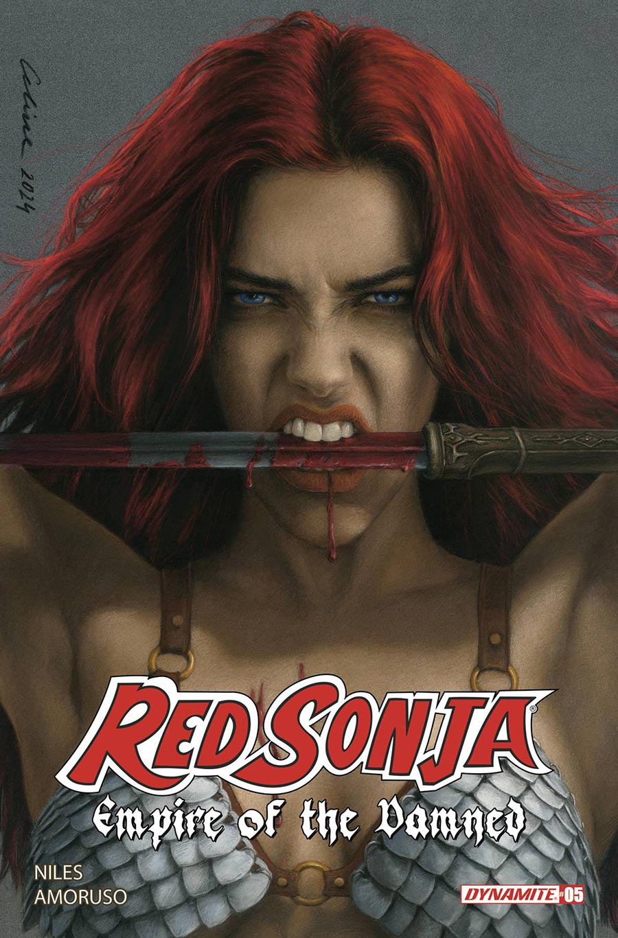 Red Sonja Empire Of The Damned #5 Cover C Variant Celina Cover