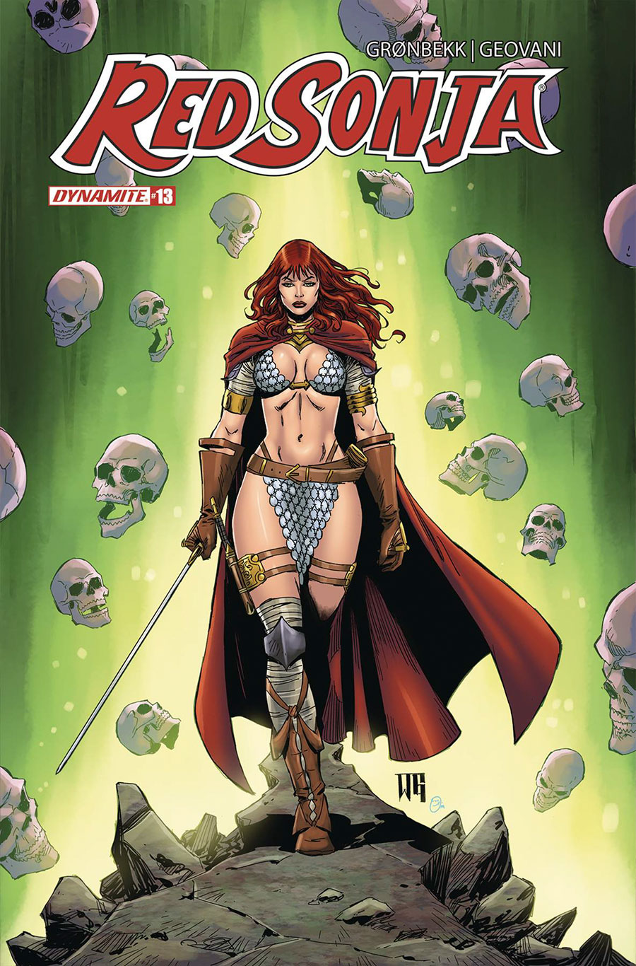 Red Sonja Vol 10 #13 Cover D Variant Walter Geovani Cover