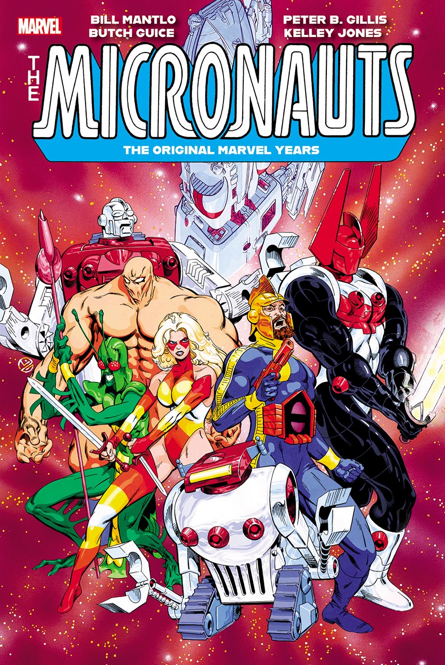 Micronauts Original Marvel Years Omnibus Vol 3 HC Book Market Michael Golden Cover