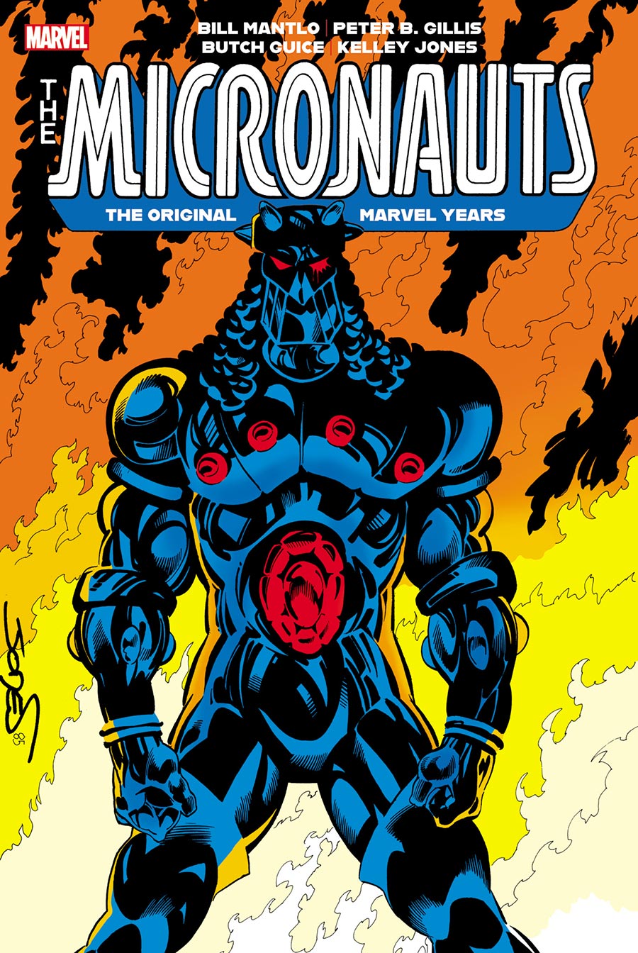 Micronauts Original Marvel Years Omnibus Vol 3 HC Direct Market Kelley Jones Variant Cover