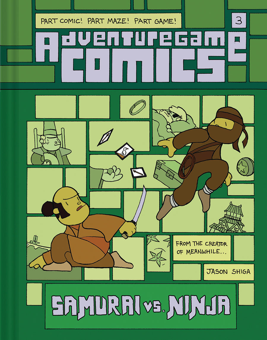 Adventuregame Comics Vol 3 Samurai vs Ninja HC