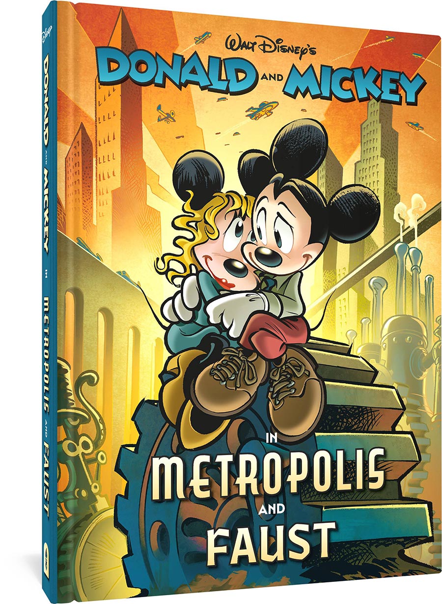 Walt Disneys Donald And Mickey In Metropolis And Faust HC