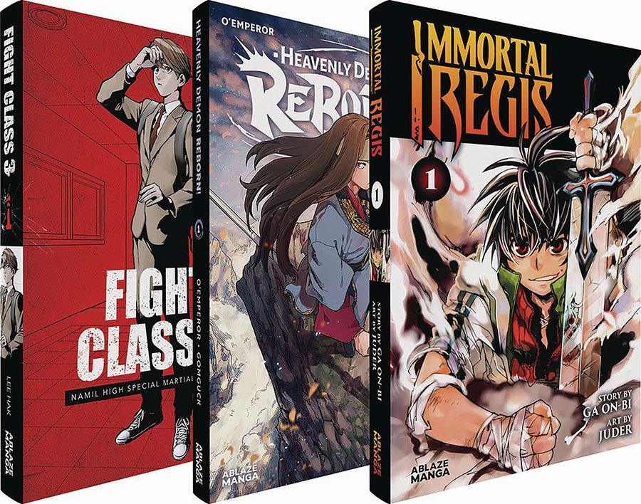 Ablaze Manhwa Spotlight Pack - Action Adventure