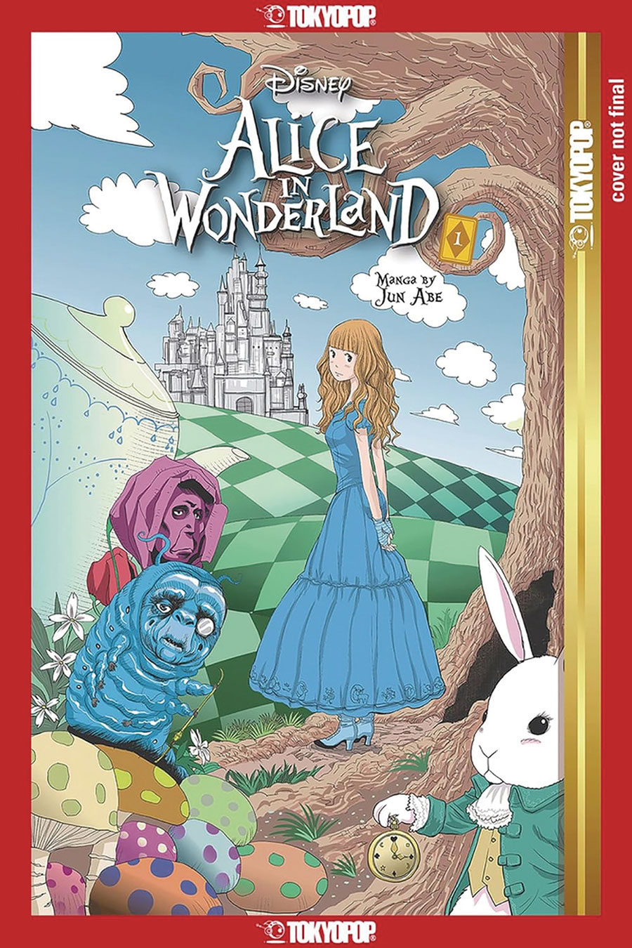 Disney Manga Alice In Wonderland GN - RESOLICITED