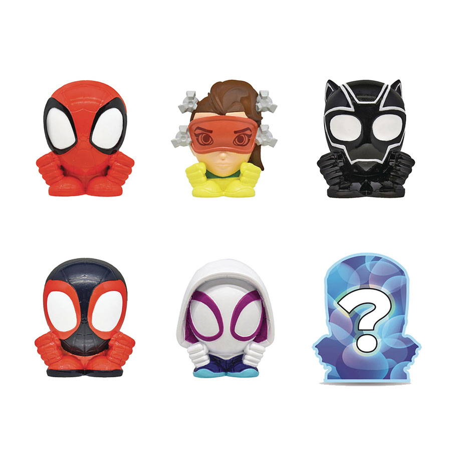 Marvel Spidey And His Amazing Friends Mash Ems Blind Mystery Box 20-Piece Display