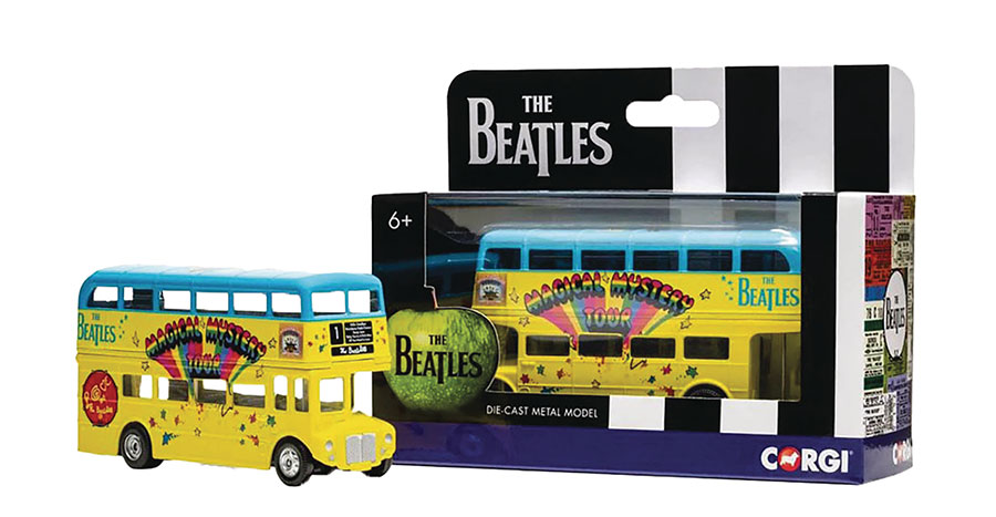 Beatles 1/64 Scale London Bus Corgi Die-Cast - Magical Mystery Tour