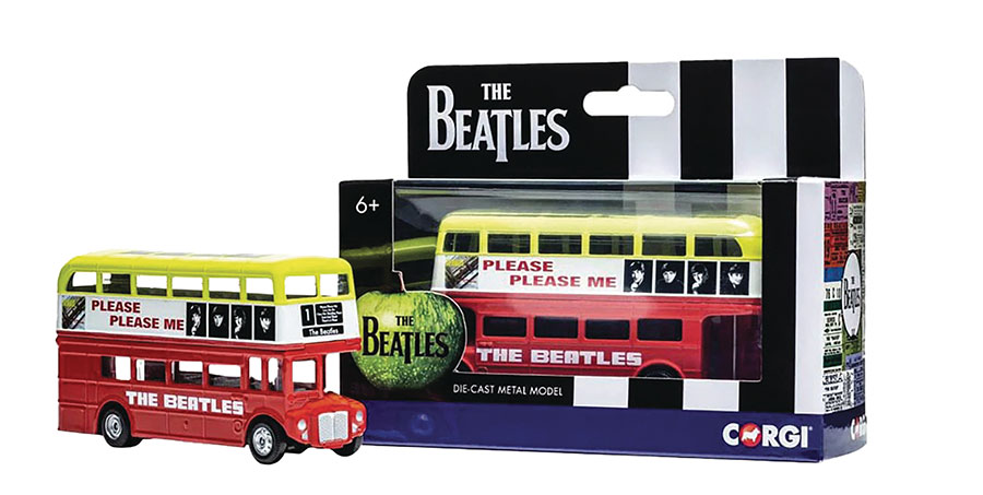 Beatles 1/64 Scale London Bus Corgi Die-Cast - Please Please Me