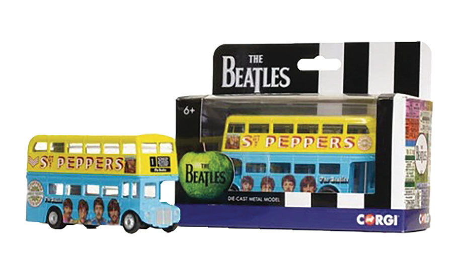 Beatles 1/64 Scale London Bus Corgi Die-Cast - Sgt Pepper