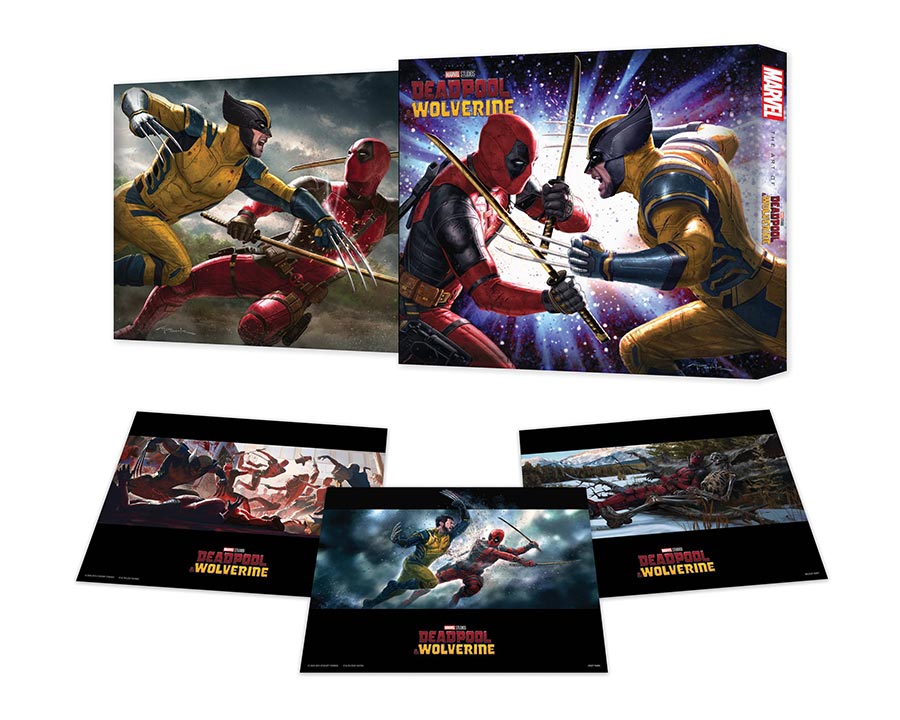 Art Of Marvel Studios Deadpool & Wolverine Slipcase HC