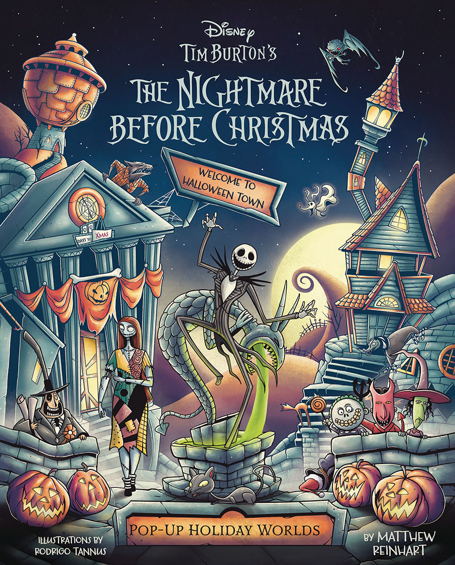 Nightmare Before Christmas Pop-Up Holiday Worlds HC