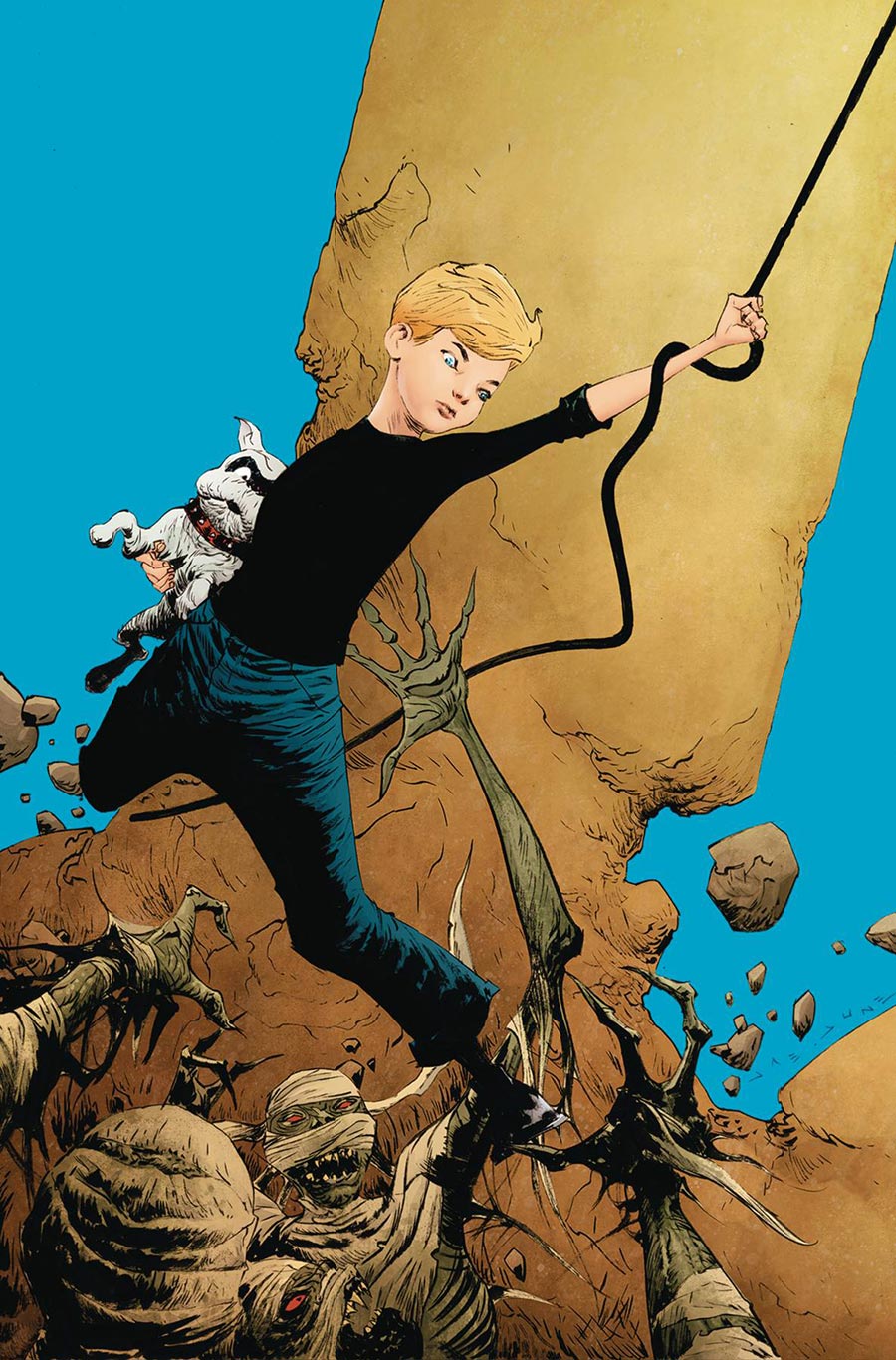 Jonny Quest Vol 2 #1 Cover Z Incentive Jae Lee & June Chung Virgin Cover