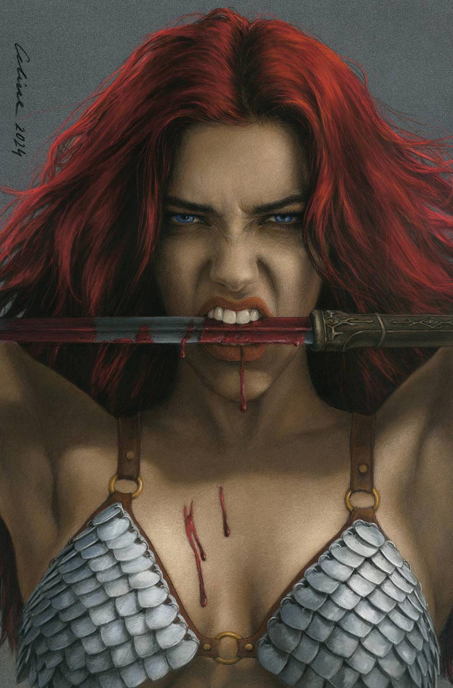 Red Sonja Empire Of The Damned #5 Cover H Incentive Celina Virgin Cover