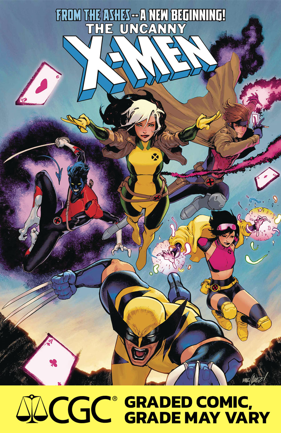 Uncanny X-Men Vol 6 #1 Cover O CGC Graded 9.6 Or Higher
