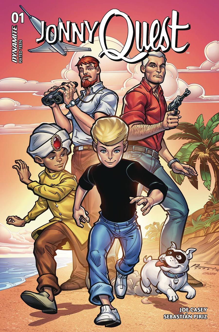 Jonny Quest Vol 2 #1 Cover G Variant Chad Hardin Foil Cover