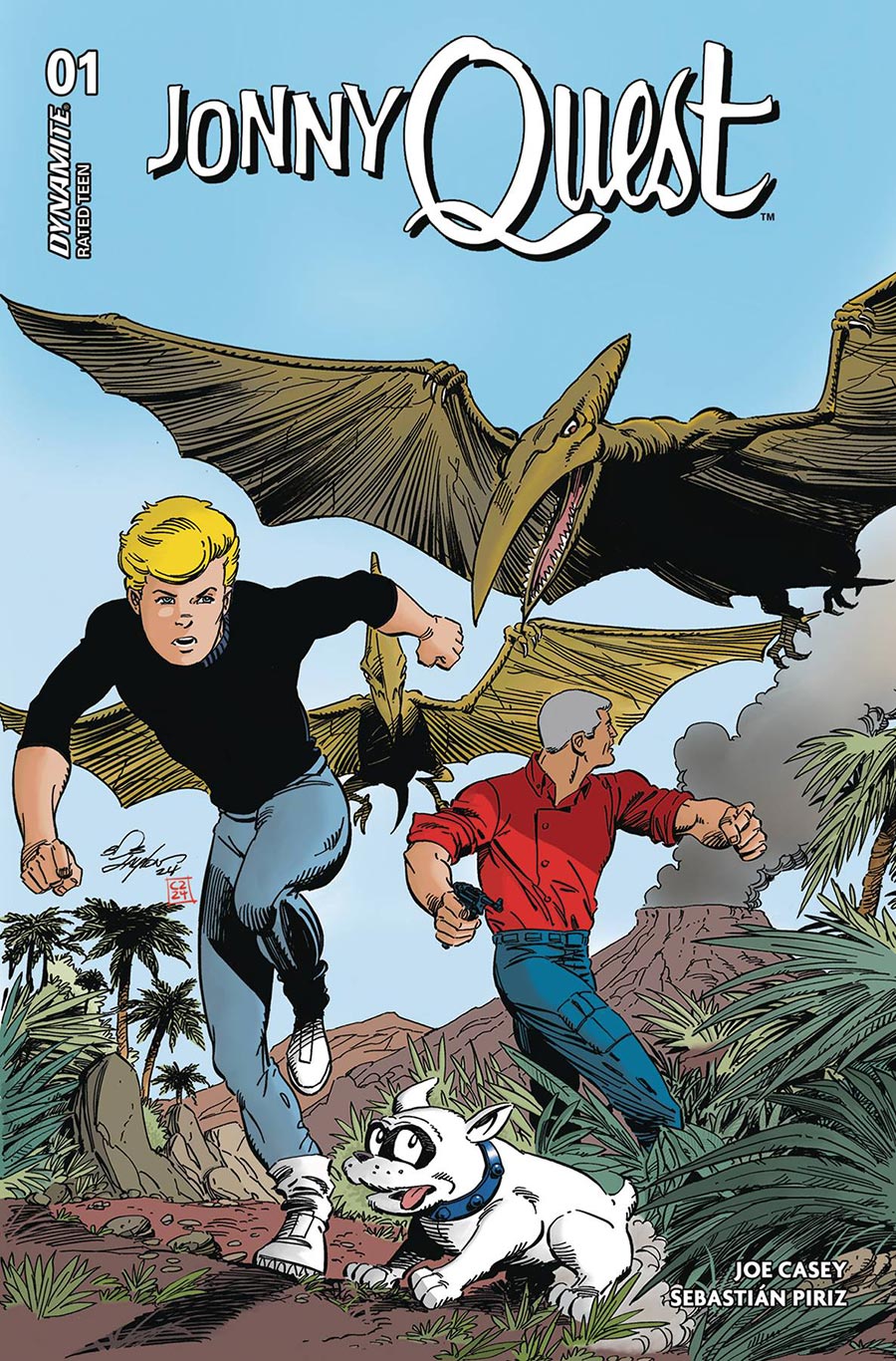 Jonny Quest Vol 2 #1 Cover O Incentive Bob Layton Foil Cover