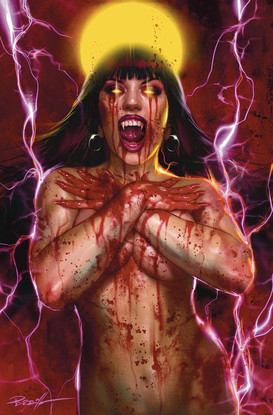 Vampirella Dark Reflections #3 Cover G Limited Edition Lucio Parrillo Virgin Cover