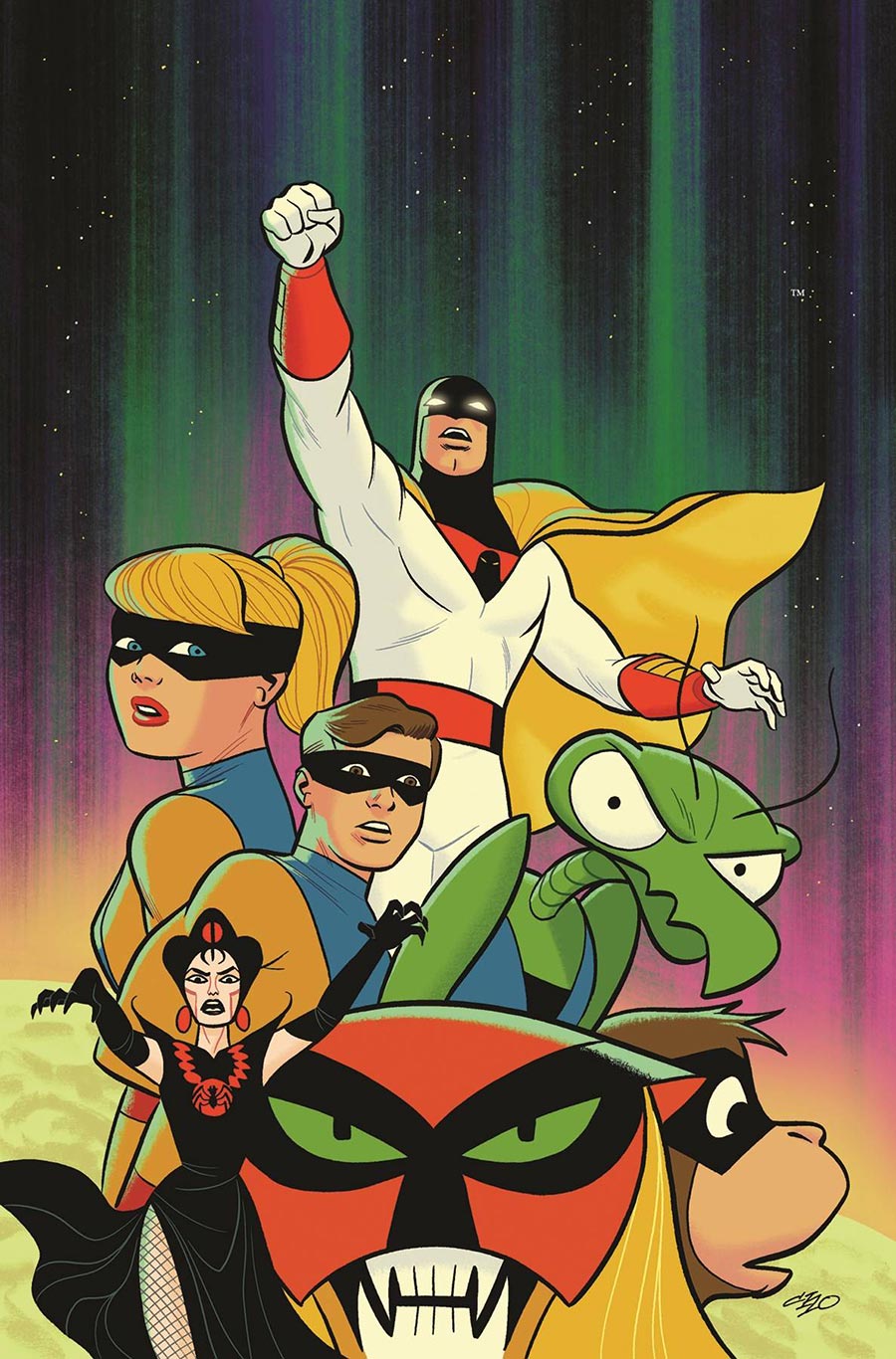 Space Ghost Vol 4 #4 Cover F Limited Edition Michael Cho Virgin Cover