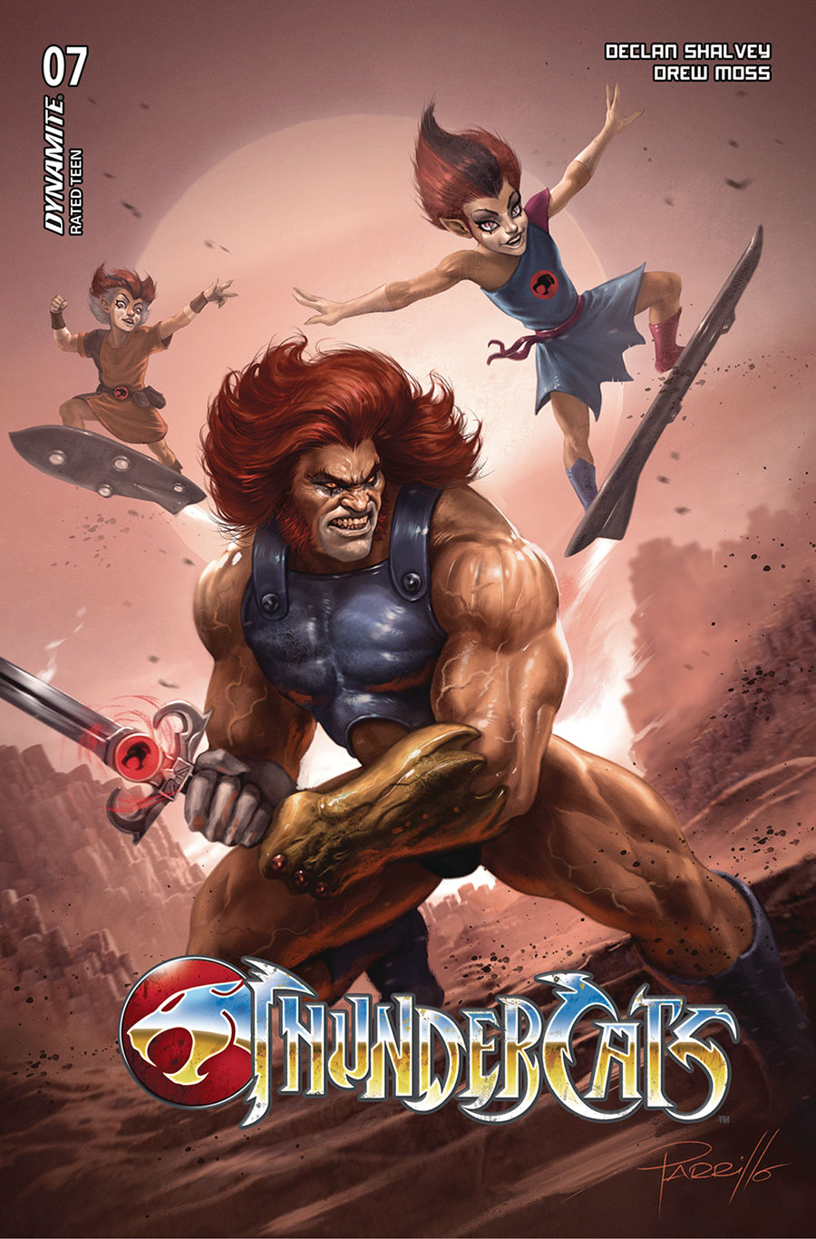 Thundercats Vol 3 #7 Cover F Variant Lucio Parrillo Foil Cover