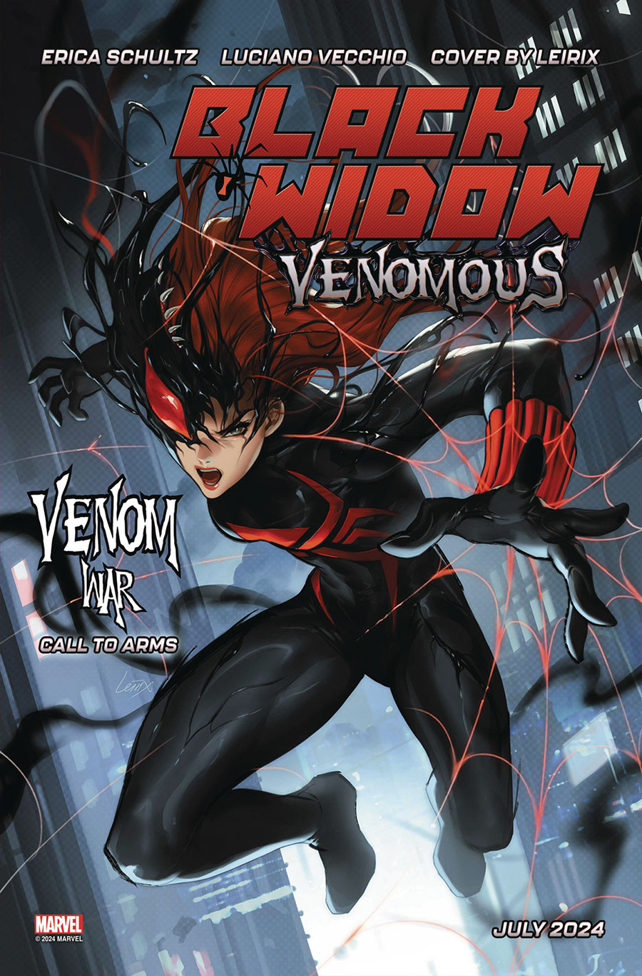 Black Widow Venomous #1 (One Shot) Cover F DF Signed By Erica Schultz