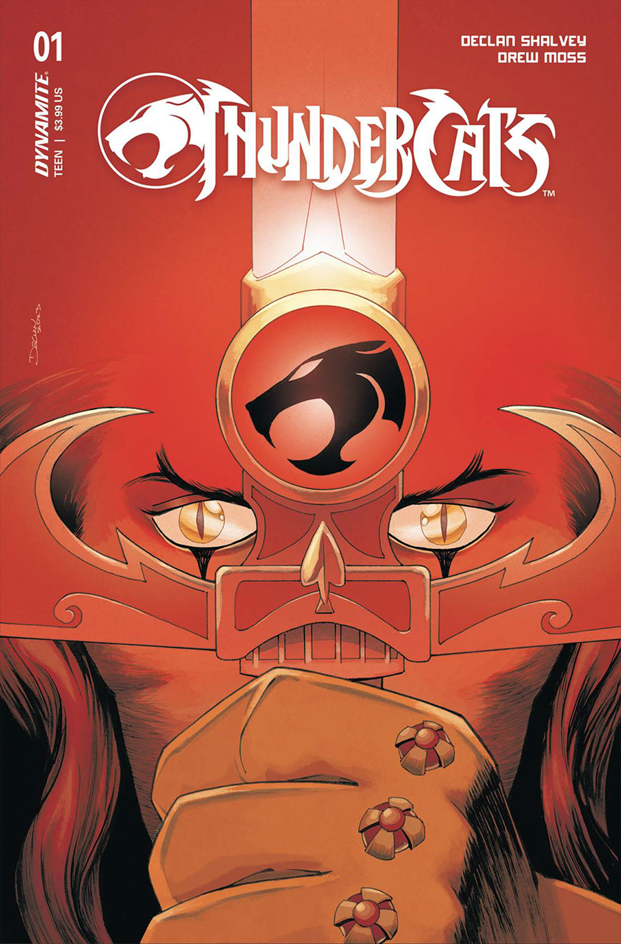 Thundercats Vol 3 #1 Cover Z-Y Dynamite Com Exclusive Declan Shalvey Foil Variant Cover