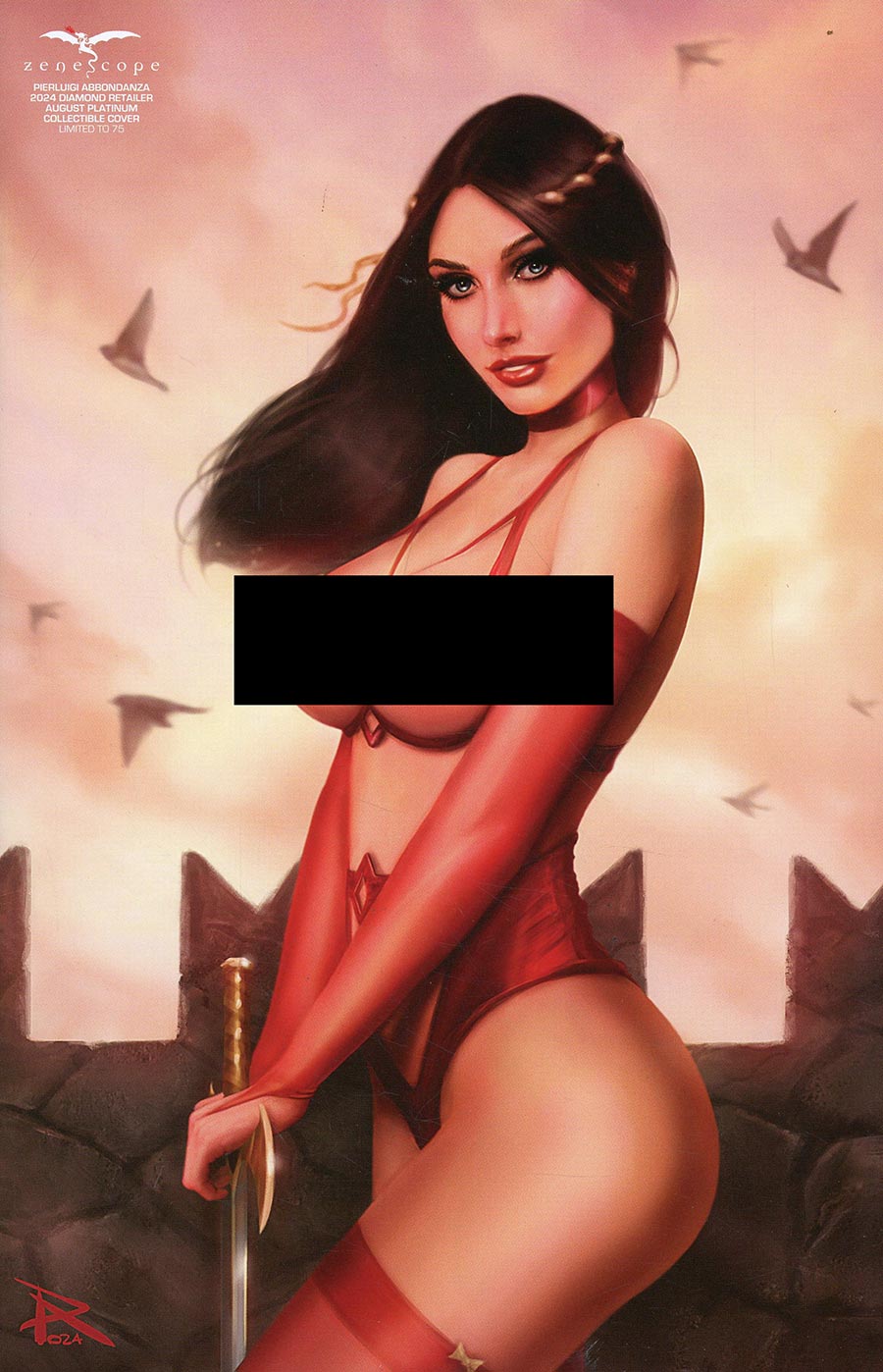 Grimm Fairy Tales Presents Fairy Tale Team-Up Robyn Hood & Jasmine #1 (One Shot) Cover I Pierluigi Abbondanza Skye Risque Retailer Variant Cover